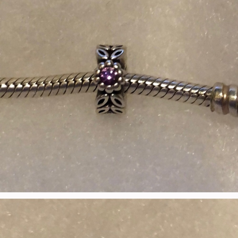 Purple pandora spacer